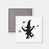 Dancing Elf beroemd gemaakt door Cussdum Design Magneet (Voorkant / Achterkant)