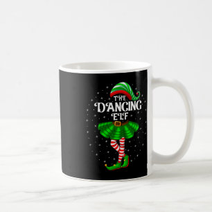 Dancing Elf Kerst Familie Matching Vrouwen Meisjes Koffiemok