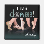 "Dancing Feet" - Choreograaf, Danser, Instructeur Magneet (Voorkant)