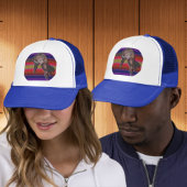 Dancing Ferret Hat Trucker Pet