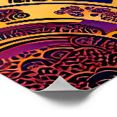 Dancing Fire of the Cosmos beroemd gemaakt door Th Poster (Hoek)