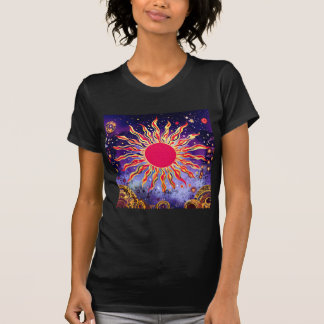 Dancing Fire of the Cosmos beroemd gemaakt door Th T-shirt
