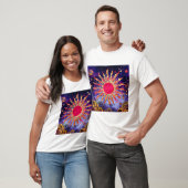 Dancing Fire of the Cosmos beroemd gemaakt door Th T-shirt (Unisex)