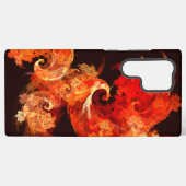 Dancing Firebirds Art Modern Fractal Abstract Samsung Galaxy Hoesje (Achterkant horizontaal)