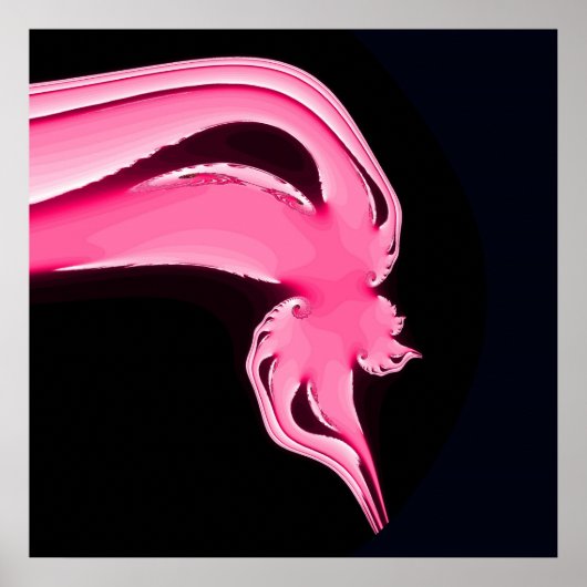 Dancing Flamingo Poster (Voorkant)