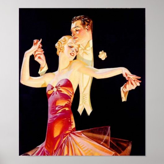 Dancing Flapper Poster (Voorkant)