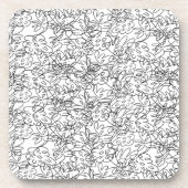 Dancing Flowers Onderzetters (Voorkant)