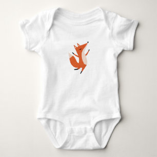 Dancing Fox Schattigee kunst Romper