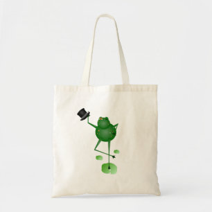 Dancing Frog Canvas tas