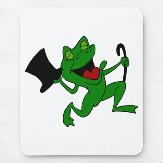 Dancing Frog Mousepad Muismat (Voorkant)