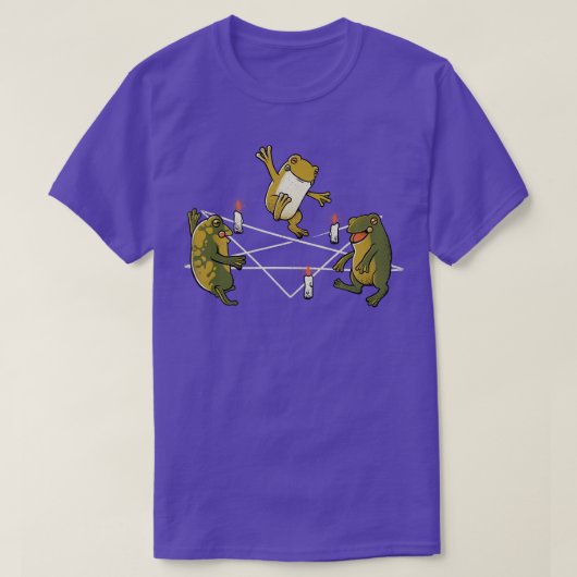 Dancing Frog Pentagram van Tobe Fonseca T-shirt (Design voorkant)