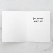  Dancing Frogs Happy Birthday Kaart (Binnen)