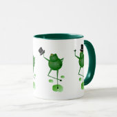 Dancing Frogs Mok (Voorkant rechts)