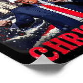 Dancing Funny Humorous Trump Ik zal thuis zijn voo Poster (Hoek)