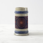 Dancing Galaxy Cosmic Drinkware Pattern Bierpul (Center)