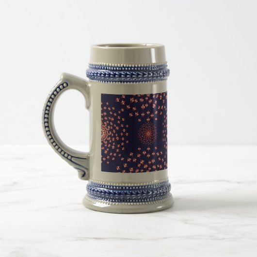 Dancing Galaxy Cosmic Drinkware Pattern Bierpul (Links)