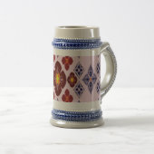 Dancing Galaxy Cosmic Drinkware Pattern Bierpul (Voorkant rechts)