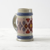 Dancing Galaxy Cosmic Drinkware Pattern Bierpul (Voorkant links)