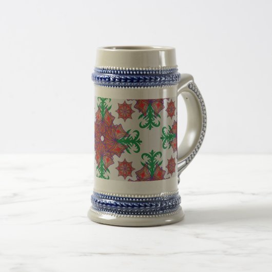 Dancing Galaxy Cosmic Drinkware Pattern Bierpul (Voorkant rechts)