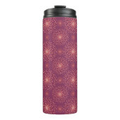 Dancing Galaxy Cosmic Drinkware Pattern Thermosbeker (Voorkant)