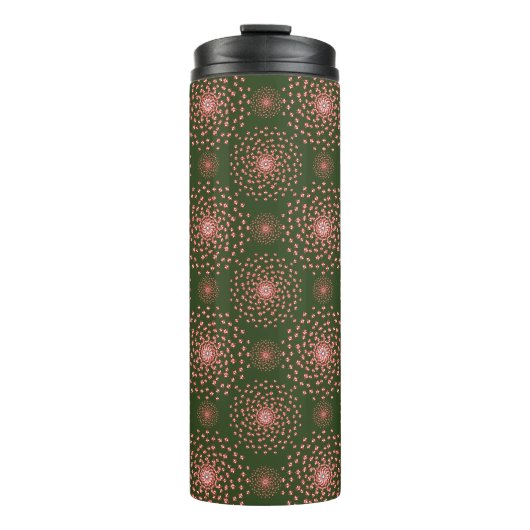 Dancing Galaxy Cosmic Drinkware Pattern Thermosbeker (Voorkant)