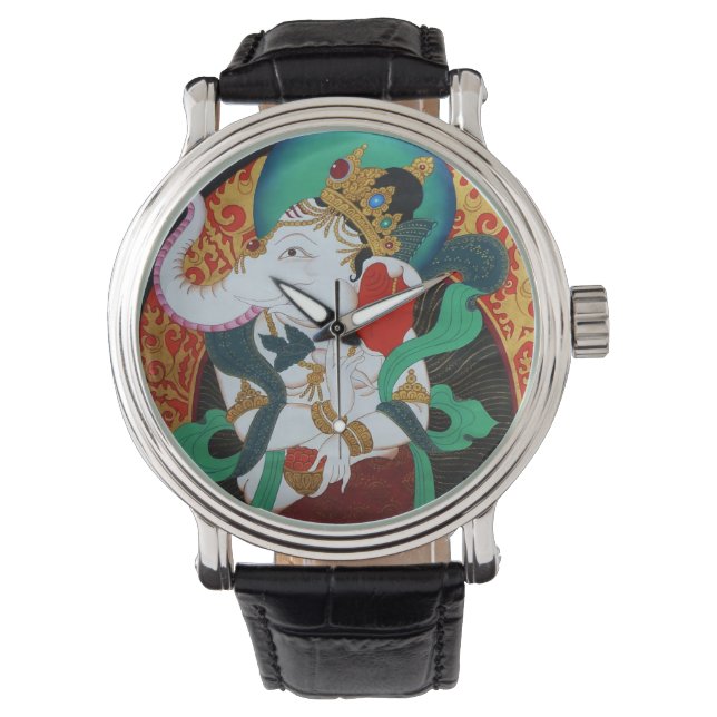 Dancing Ganesh Watch Horloge (Voorkant)