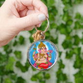 Dancing Ganesha Keychain (Hand)