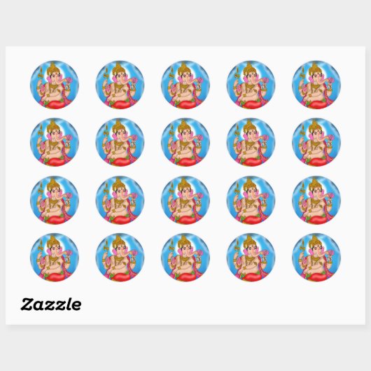 Dancing Ganesha Sticker (Vel)