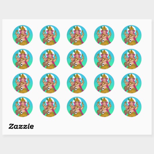 Dancing Ganesha Sticker (Vel)