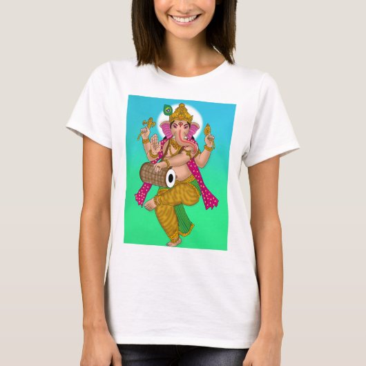 Dancing Ganesha T-Shirt (Voorkant)