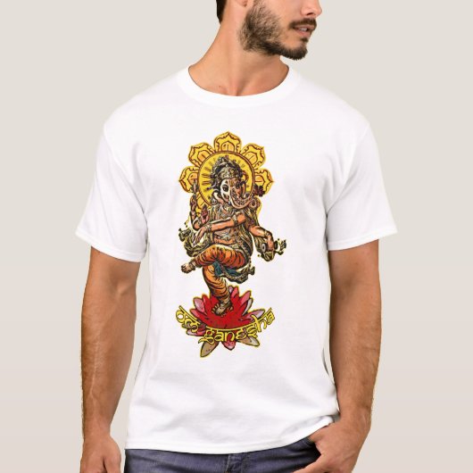 DANCING GANESHA T-SHIRT (Voorkant)