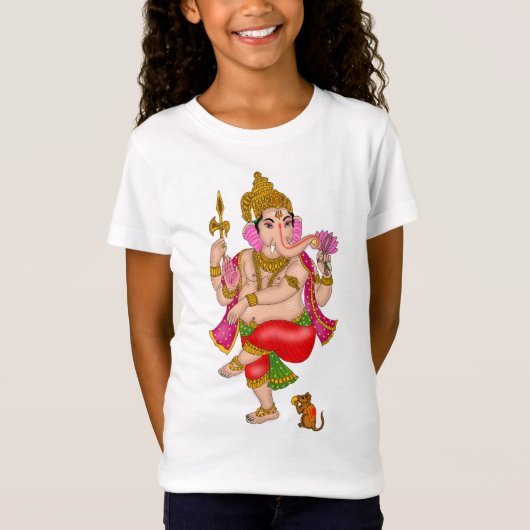 Dancing Ganesha T-Shirt (Voorkant)