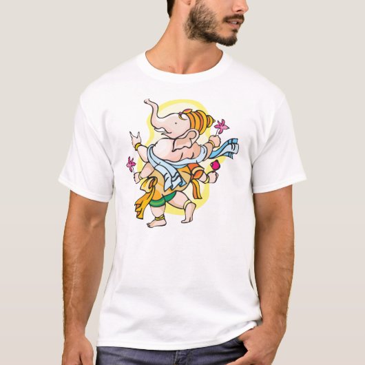 Dancing Ganesha T-shirt (Voorkant)