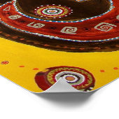 Dancing Gecko Poster (Hoek)