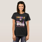 Dancing Ghost Ghouls Just Wanna Have Fun Halloween T-shirt (Voorkant volledig)