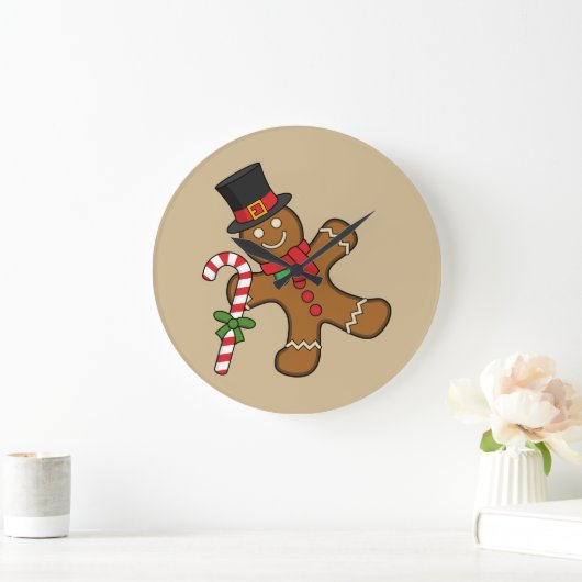 Dancing GingerbrooMan Grote Klok (Huis)