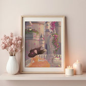 Dancing Girl beroemd gemaakt door The Castle Poste Poster