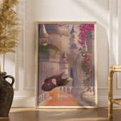 Dancing Girl beroemd gemaakt door The Castle Poste Poster