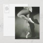 Dancing Girl Briefkaart (Voorkant / Achterkant)
