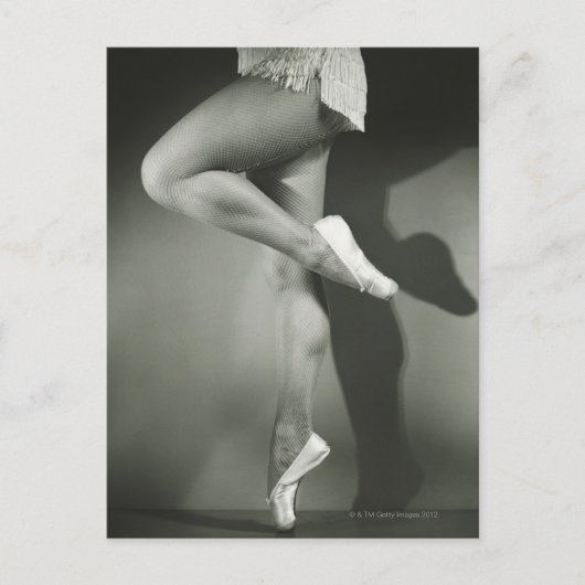 Dancing Girl Briefkaart (Voorkant)