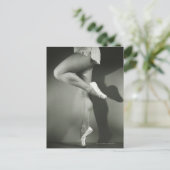 Dancing Girl Briefkaart (Staand voorkant)