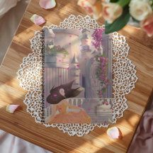 Dancing Girl by the Castle Notebook