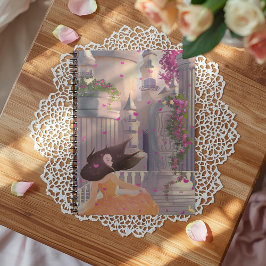Dancing Girl by the Castle Notebook Notitieboek