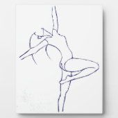 Dancing Girl Fotoplaat (Voorkant)