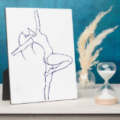 Dancing Girl Fotoplaat (Zijkant)