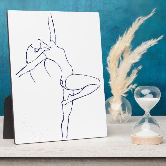 Dancing Girl Fotoplaat (Zijkant)