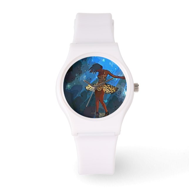 Dancing Girl Horloge (Voorkant)