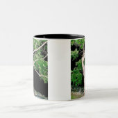 Dancing Girl Tree Tweekleurige Koffiemok (Center)