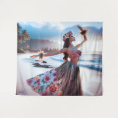 Dancing Girl Wandkleed (Voorkant (horizontaal))