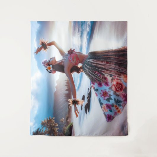 Dancing Girl Wandkleed (Voorkant)
